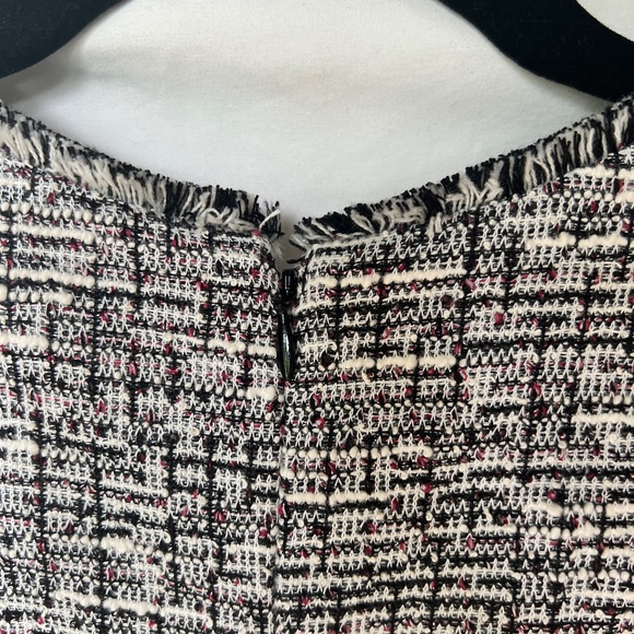 NWT LOFT - Tweed Sleeveless A-Line Dress with Pockets! - Picture 6 of 9